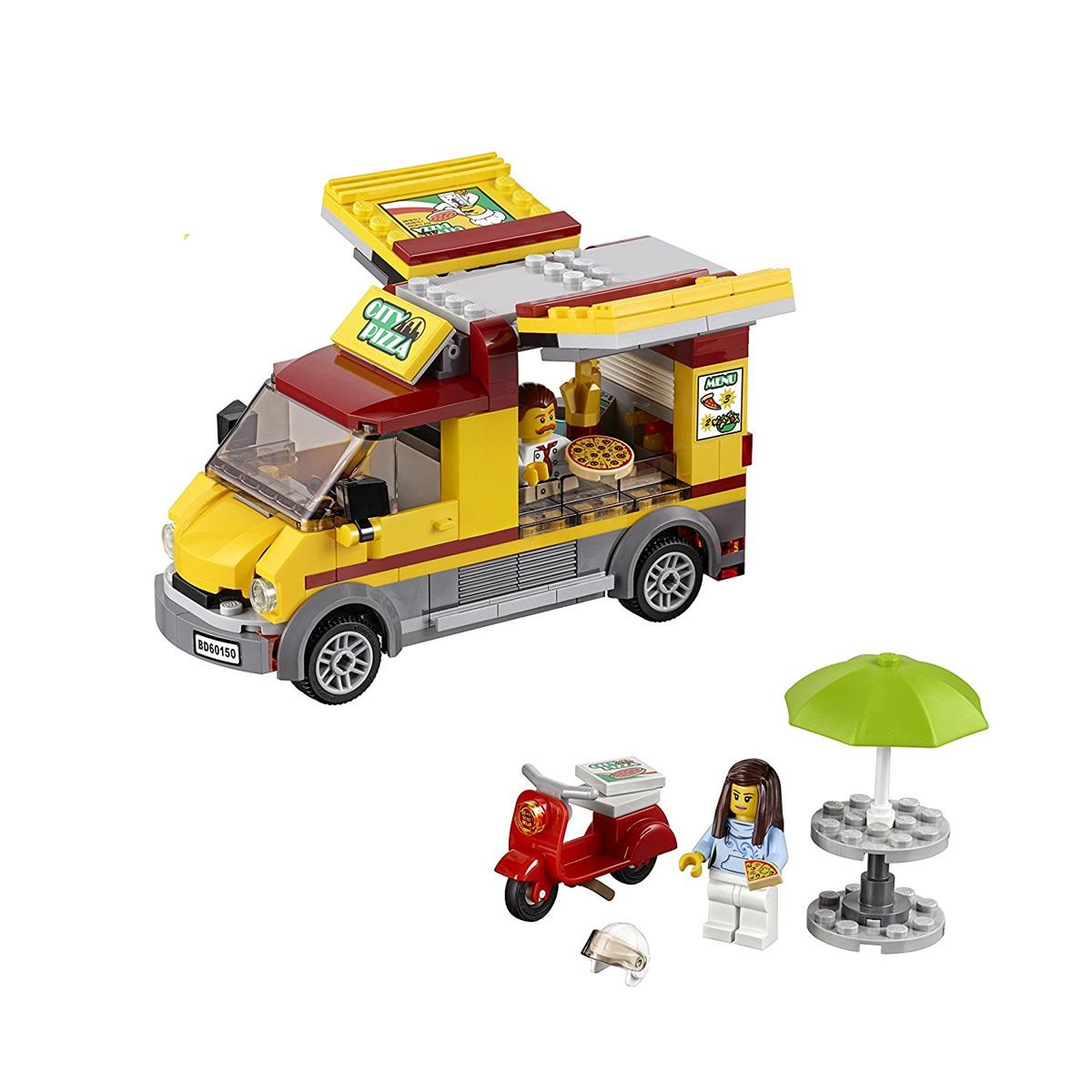 LEGO City Van de Entrega de Pizzas 249 Peças