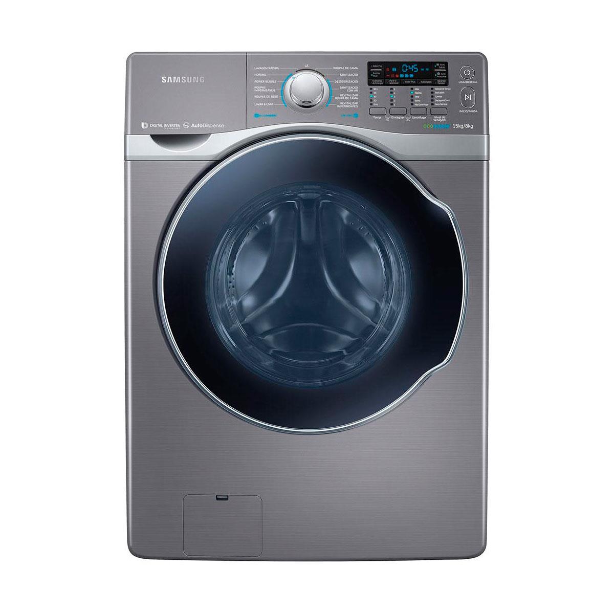 Lava E Seca Samsung WD7000 15kg 13 Programas De Lavagem E Eco Bubble