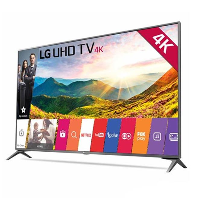 Smart TV LED 4K Ultra HD LG UJ6565 com Wi-Fi, webOS 3.5, Painel IPS e HDR