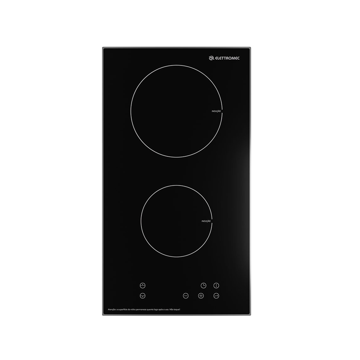Elettromec Cooktop 30cm Inducao Domino Quadratto 220v