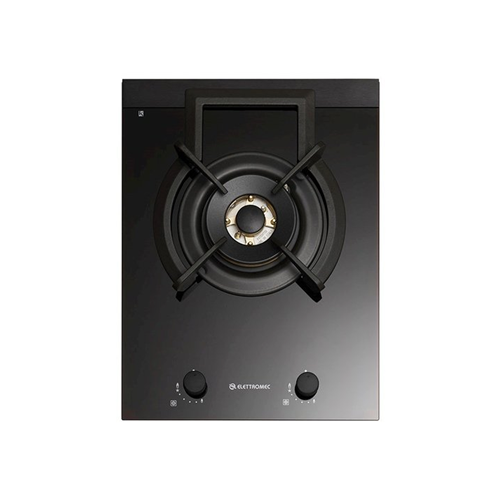 Elettromec Cooktop 38cm 1b Domino Vetro Dual Flame Bivolt