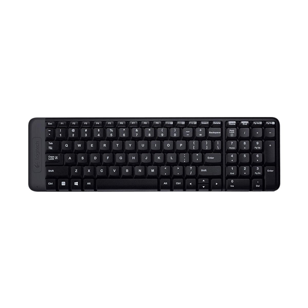 Teclado Sem Fio Logitech K230 Wireless Preto 920 004425 7785