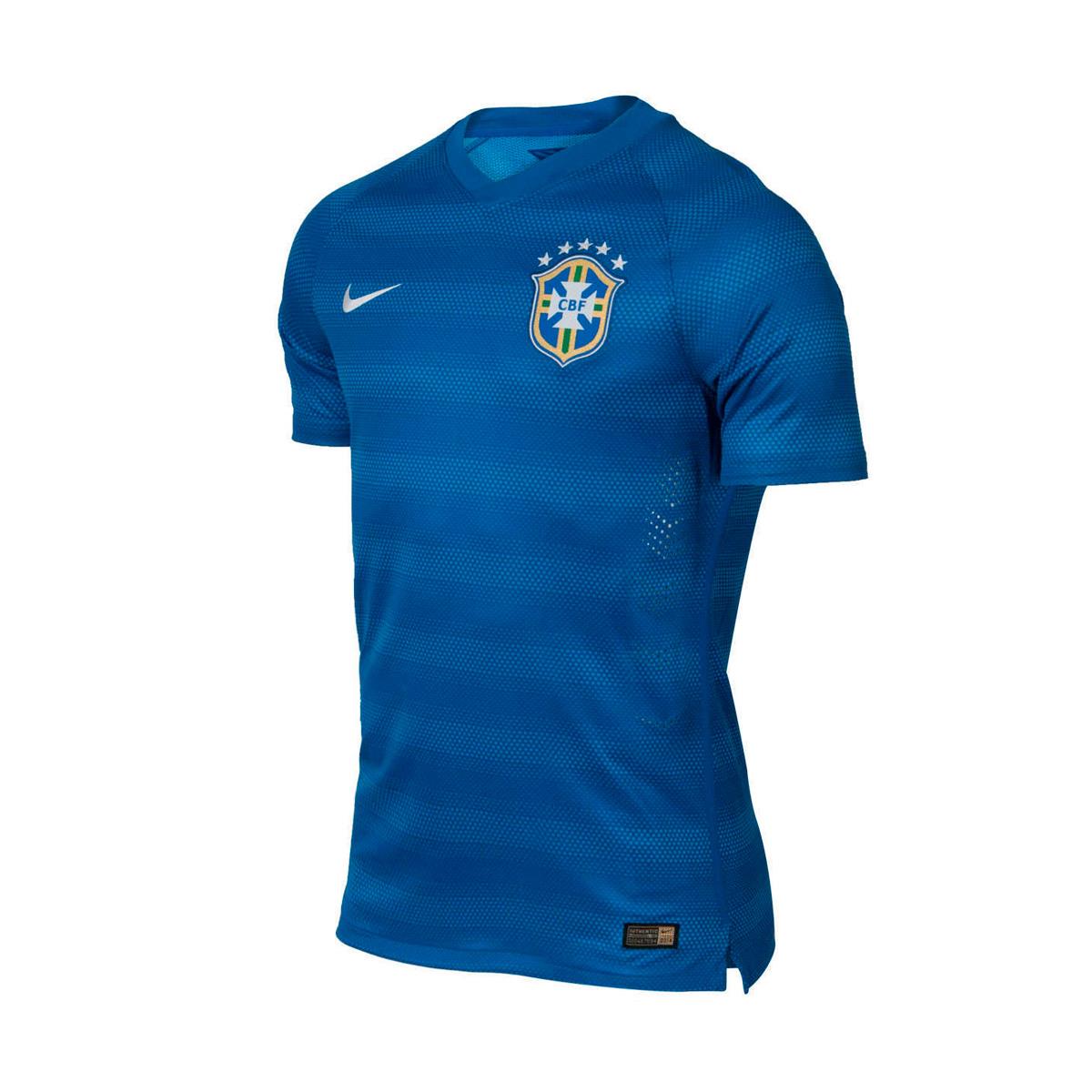 Camisa Nike CBF Away Azul Jogador