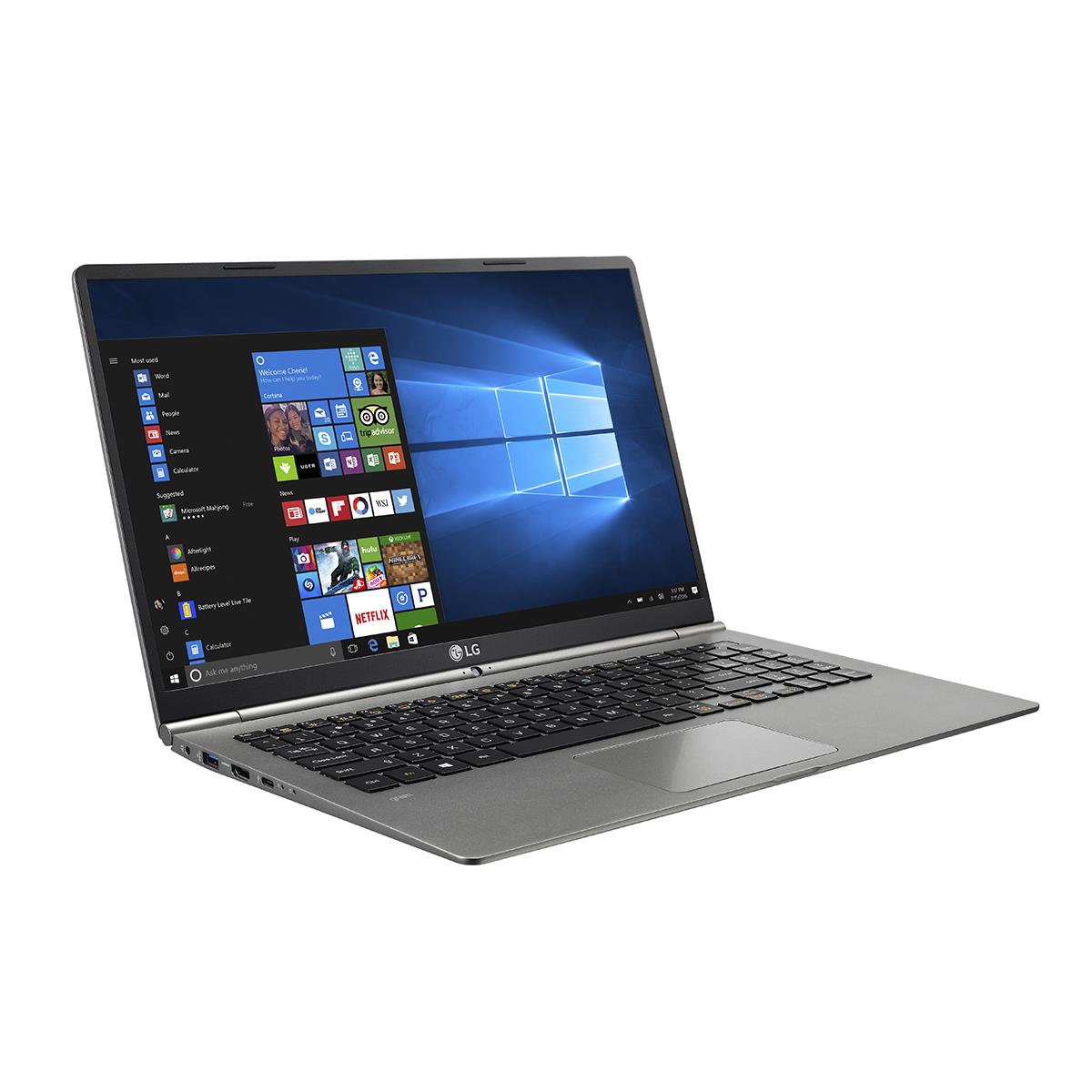 Notebook LG Gram Titânio 15.6'' , 8GB, 128GB SSD e Intel Core i5 7200U