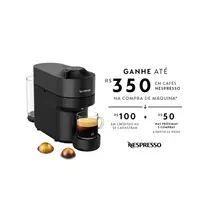 Nespresso Cafeteira Vertuo Pop Preto 220v