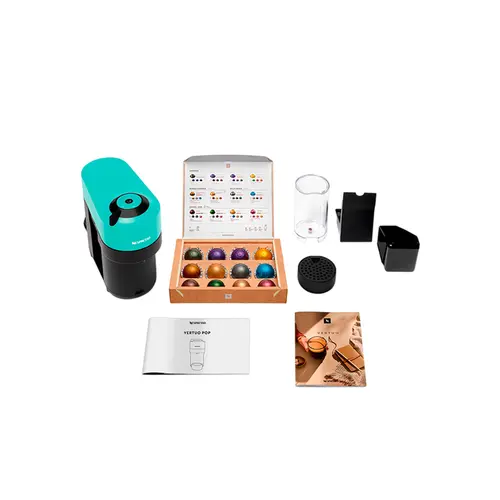 Nespresso Cafeteira Vertuo Pop Verde Acqua 220v