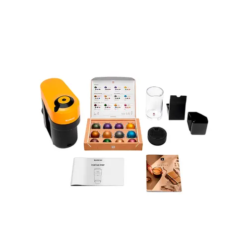 Nespresso Cafeteira Vertuo Pop Amarelo Manga 127v
