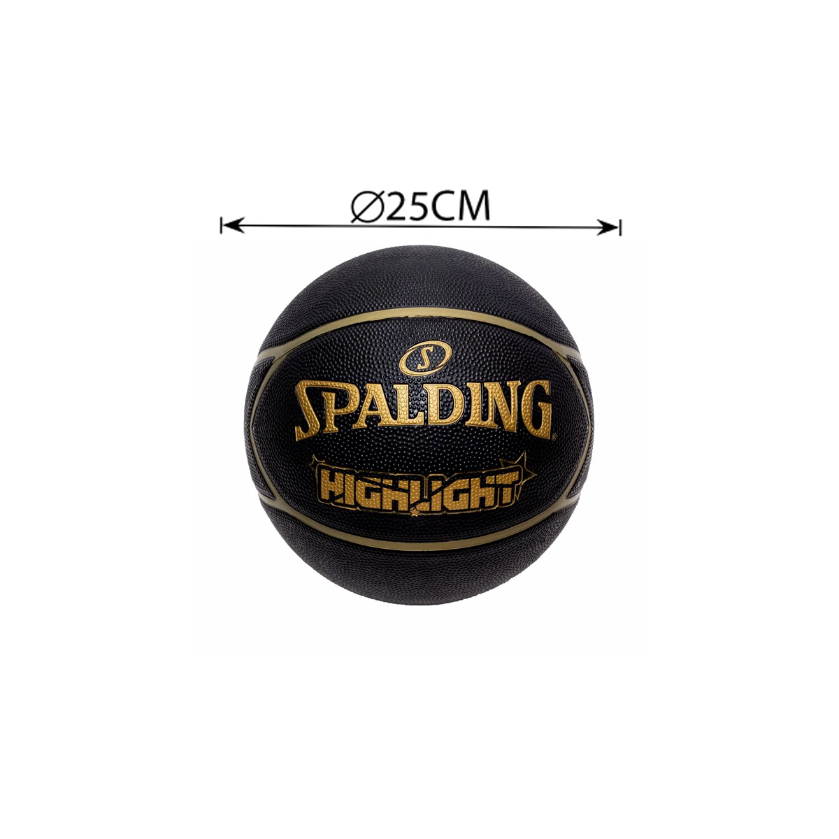 Bola de Basquete Spalding Highlight 7 - Game1 - Esportes & Diversão