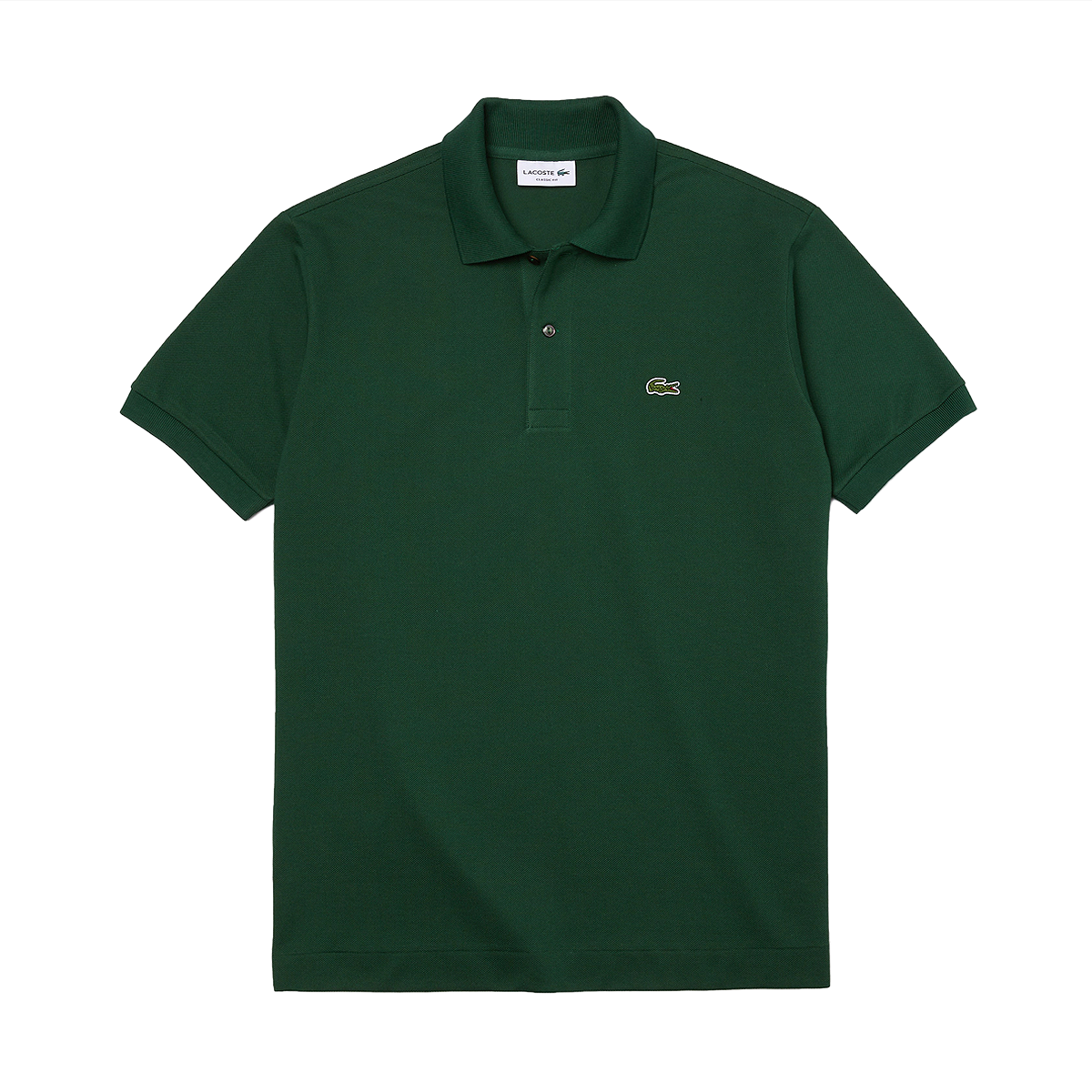 Lacoste Polo Masc Mc Classic Fit Verde