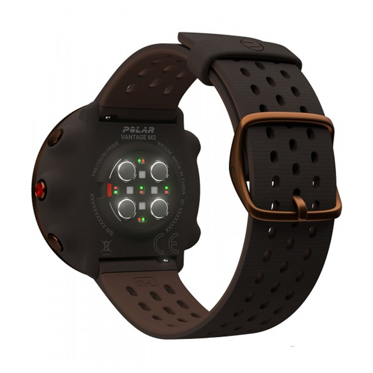 Polar Relogio Tam M G Para Esportes Com GPS Vantage M2 Cobre Marrom