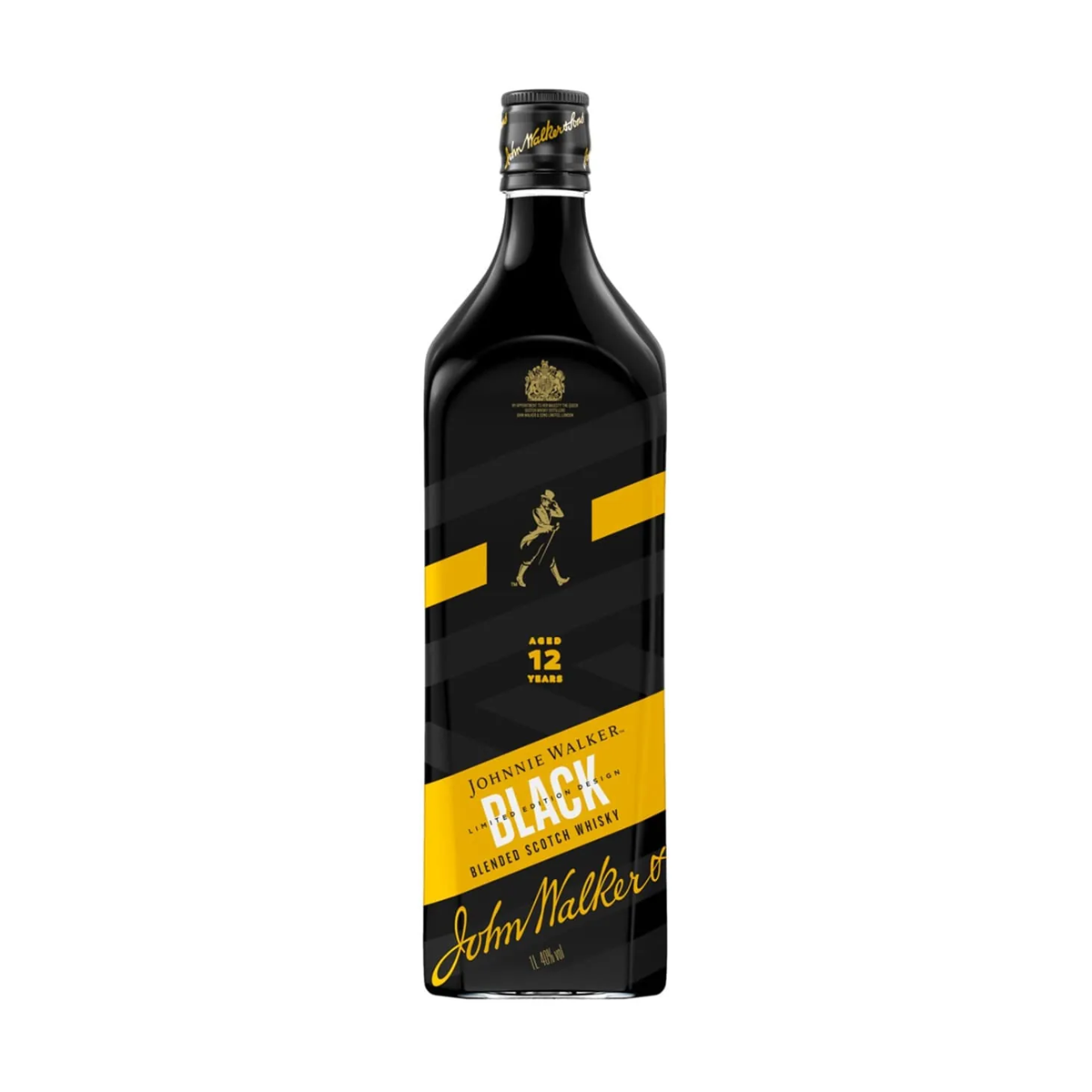 Johnnie Walker Whisky Black Label Anos ml Edição Limitada Design