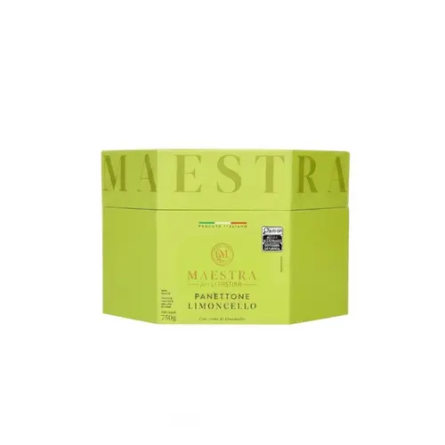 La Pastina Panettone Limoncello Linha Maestra Creme De Licor De Limão 750g