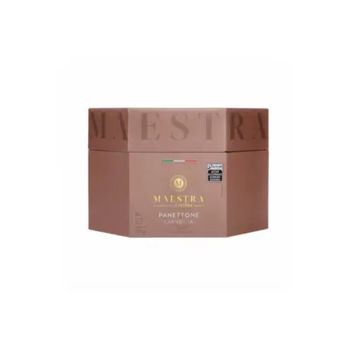 La Pastina Panettone Gianduia Linha Maestra C/ Creme Avelã E Chocolate 750g