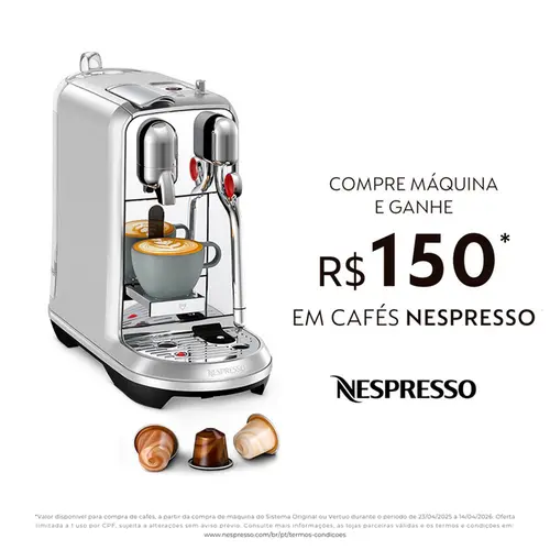 Nespresso Cafeteira Creatista - 127V (J520-BR-ME-NE-127V)