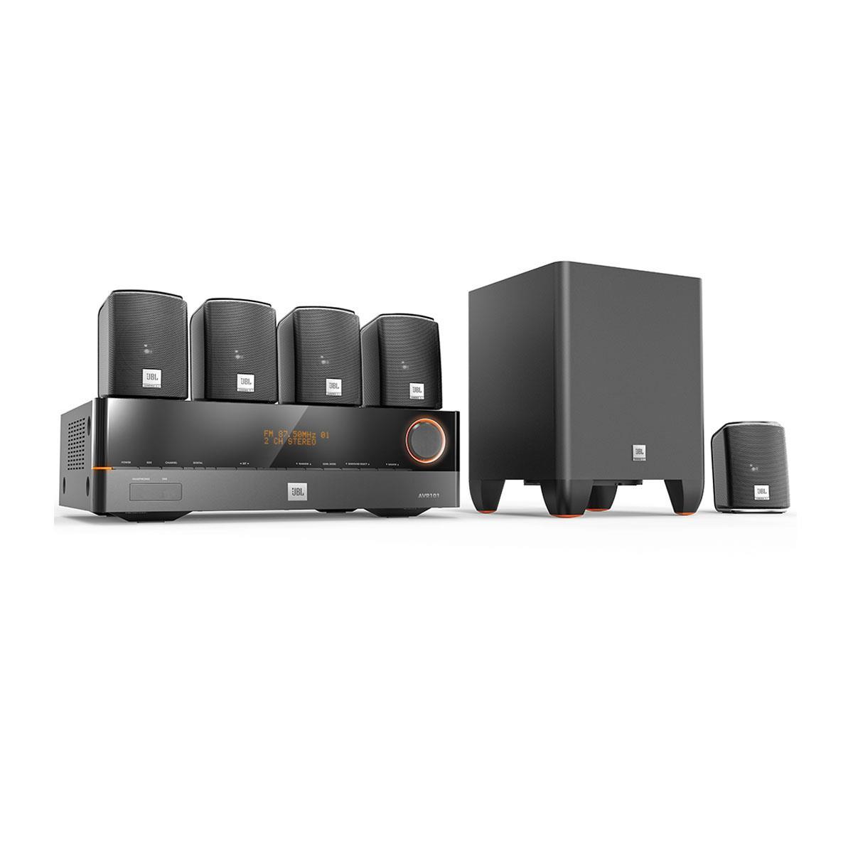Home Theater JBL Cinema J5100 5.1 Canais HDMI 3D