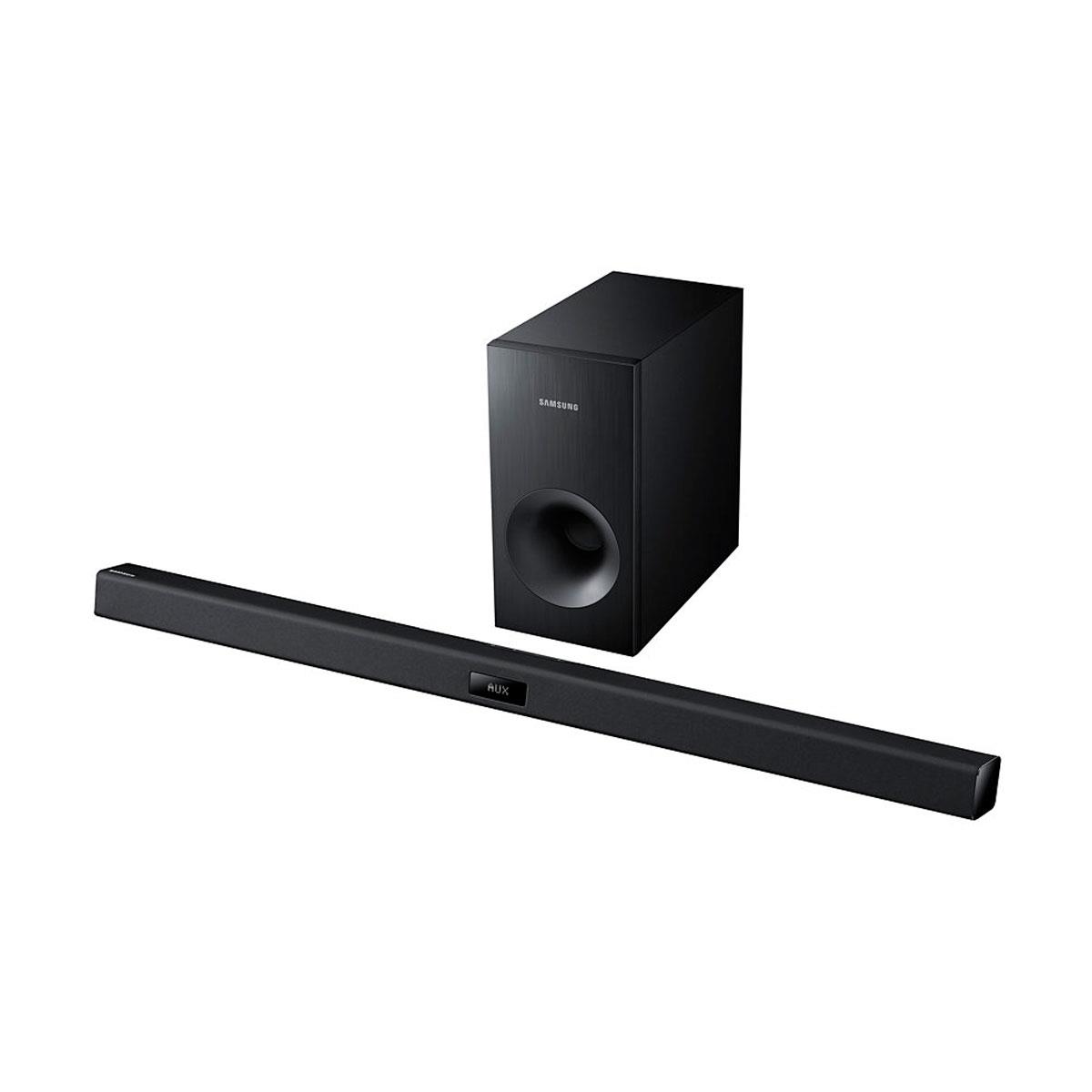 Soundbar Samsung HWH370/ZD 120W, 2.1 canais e Bluetooth Soundbar