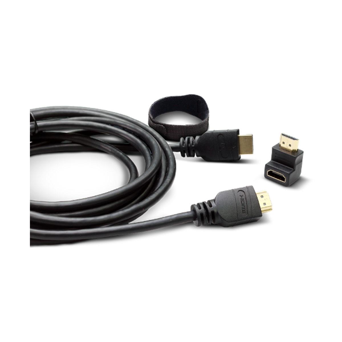 Cavo HDMI High Speed Con Ethernet A/A M/M Angolato 5 M Nero ICOC HDMI Le 050