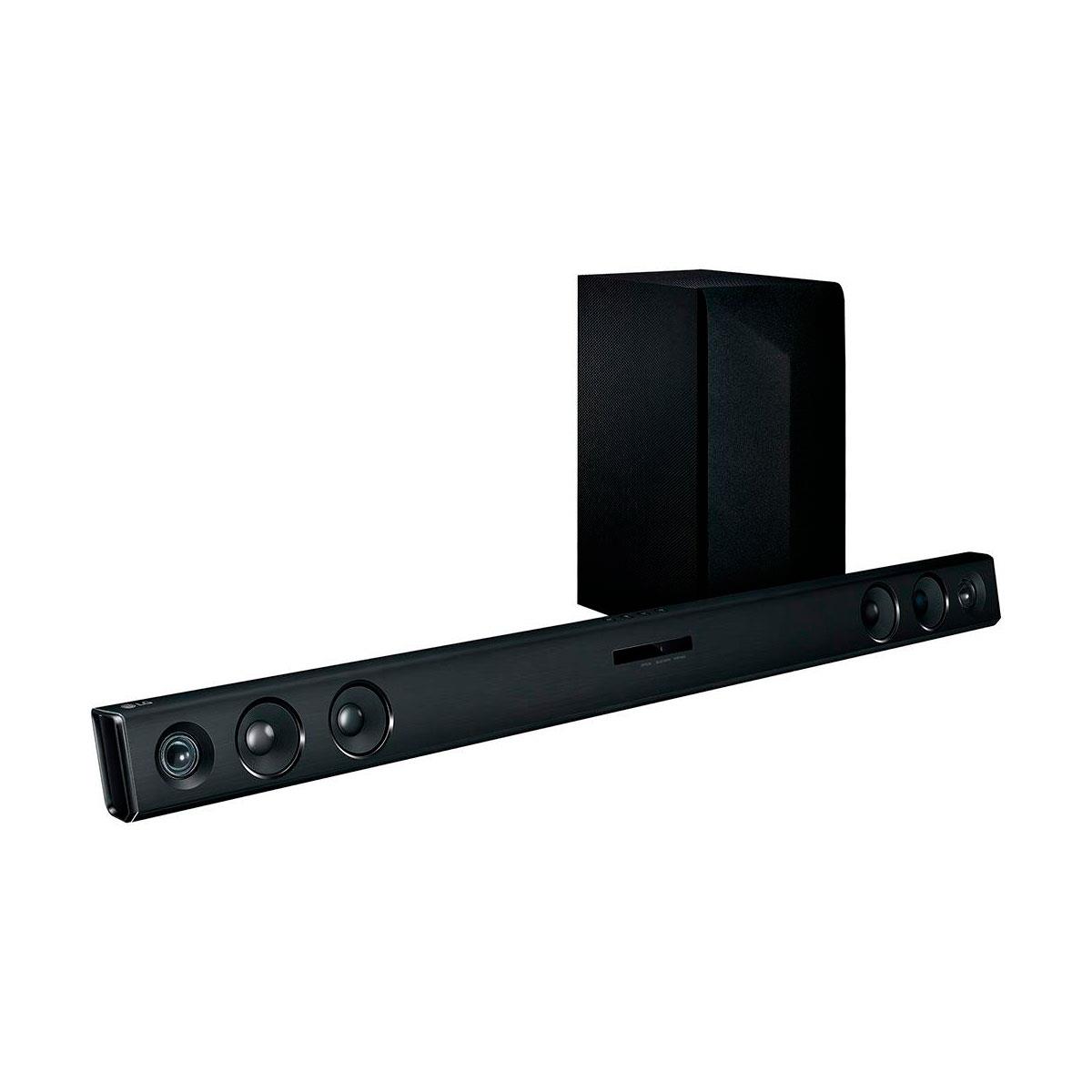Soundbar LG LAS453B 200W, 2.1 canais e Bluetooth