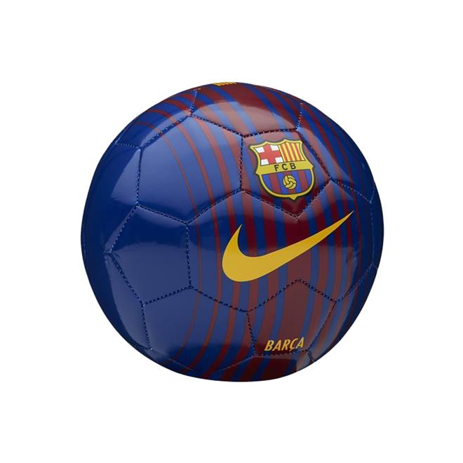 Bola Nike Barcelona Skills Vermelha/Amarela - Compre Agora