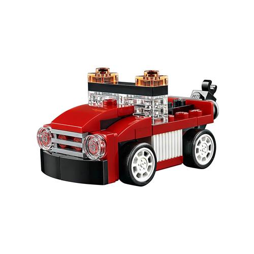 Blocos do Montar LEGO Creator Carro de Corrida Vermelho 72 Peças