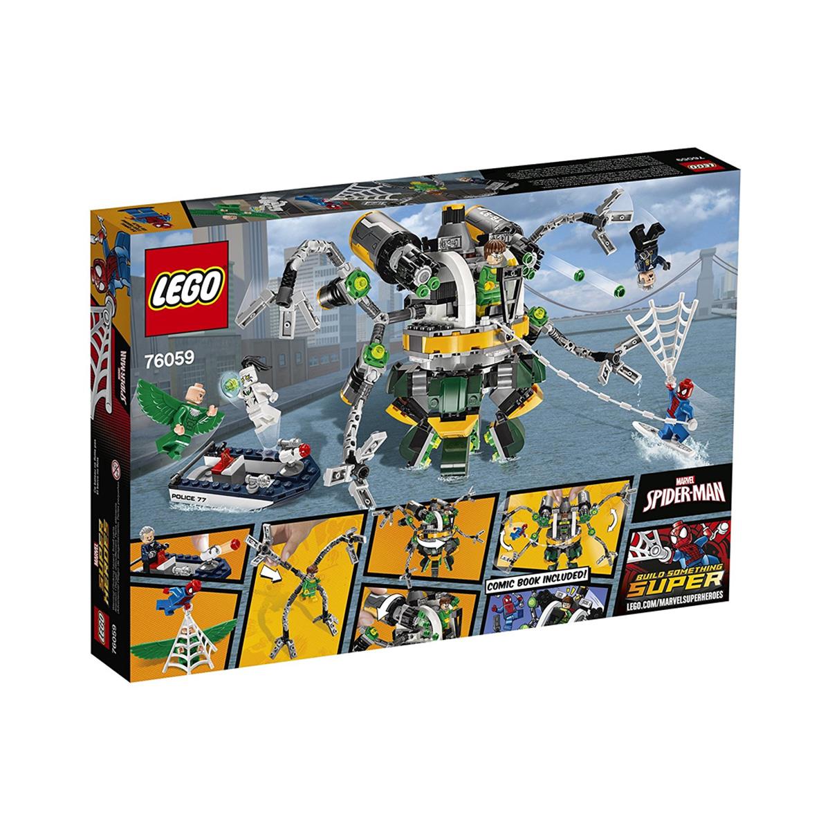 LEGO Super Heroes - Homem Aranha e a Armadilha de Tentáculos do Doutor ...