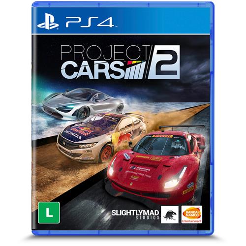 Jogo Project Cars 2 - Playstation 4 - Bandai Namco Games