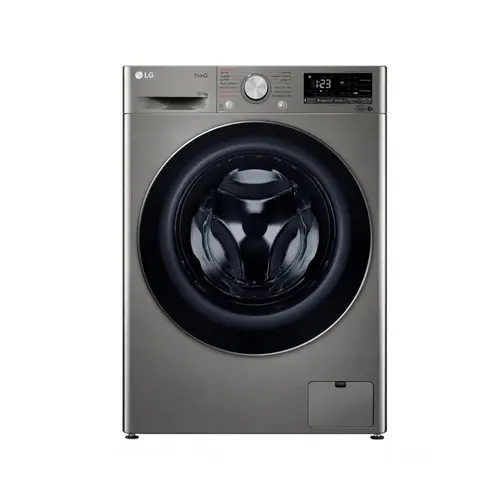 LG Lava e Seca 12Kg Smart VC4 Inteligência Artificial Inox Look 127V