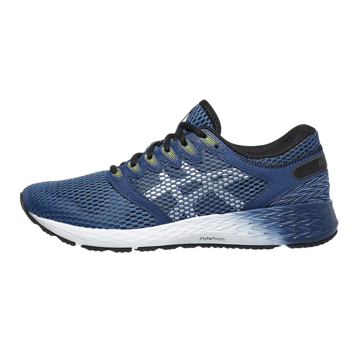 Tenis asics roadhawk ff 2 shop feminino - azul e preto