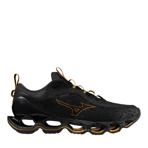 Mizuno Tênis Unissex Wave Prophecy 13 Preto/Azul Piscina 102183001(PTAZPI)