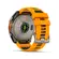 Garmin Monitor Cardíaco De Pulso Com GPS Fenix 8X Safira Titânio C/ Pulseira Laranja/Grafite