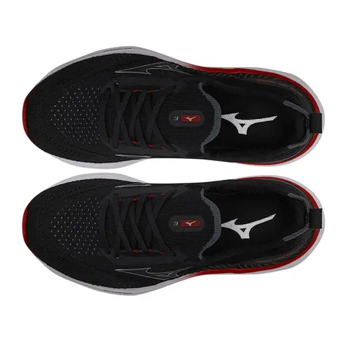 Mizuno Tênis Infantil Cool Ride 3 Preto/Chumbo 101084084 (PTOCHB)