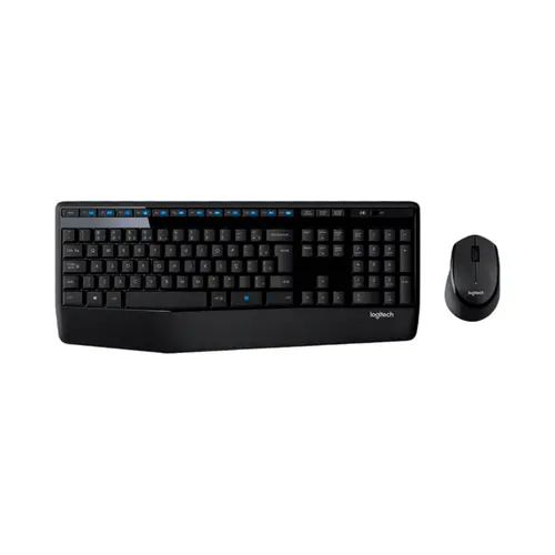 Logitech Teclado + Mouse MK345 Wireless Preto 920-007821