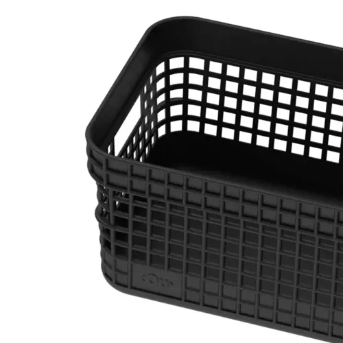 Ou Cesto Organizador Grid 2,5 Litros - Preto