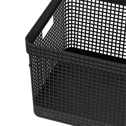 Ou Cesto Organizador Grid 20 Litros - Preto