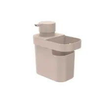 Ou Dispenser Para Detergente E Organizador De Pia Trium 650 ml - Bege