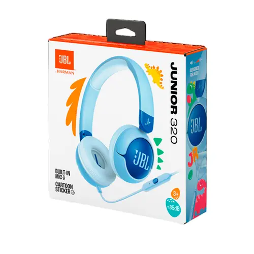 JBL Fone de Ouvido Infantil JR320 Azul