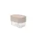Ou Dispenser Para Detergente Porta Esponja Trium 550 ml - Bege