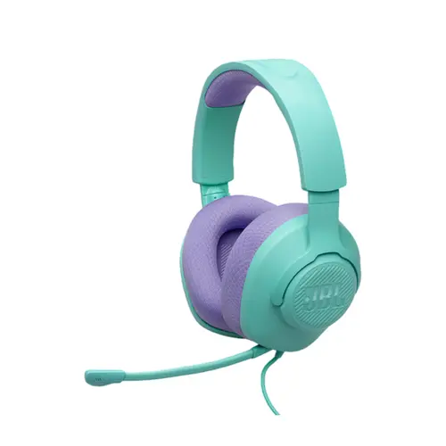JBL Fone de Ouvido Com Microfone Quantum 100M2 Ciano