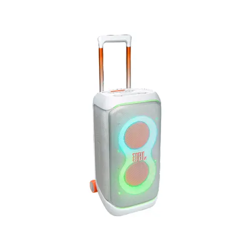 JBL Caixa de Som Bluetooh Efeito de Luzes Party Box Club Branca 320