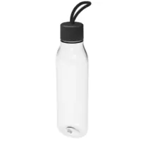 Ou Garrafa De Agua Squeeze Liv Flat 700ml Preto Fechado