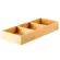 Ou Organizador De Gavetas Keep 03 Nichos Bambu