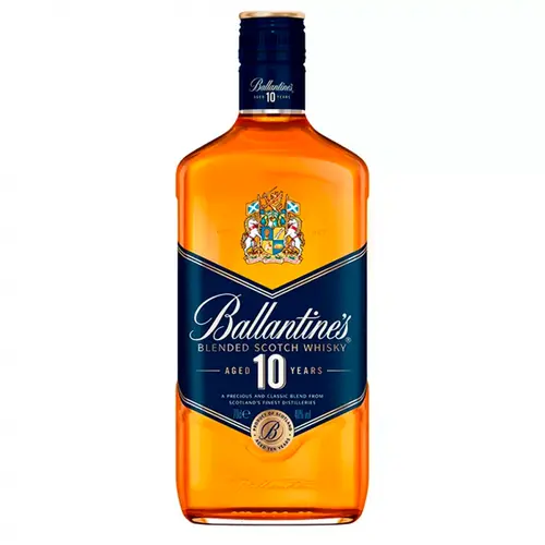 Ballantines Whisky 10 Anos Blended Scotch 750ml