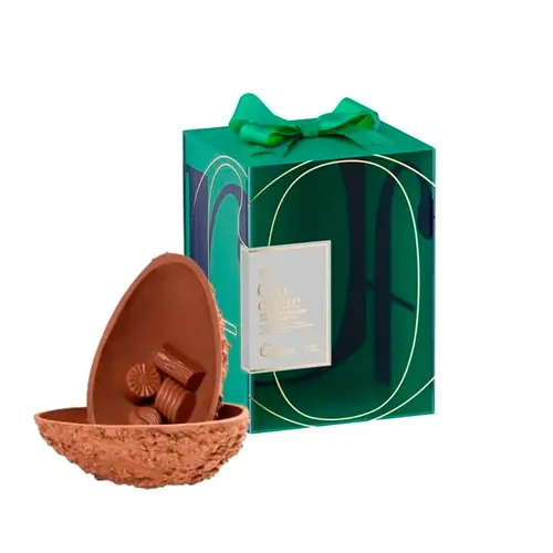 Ofner Ovo De Páscoa Chocolate Zero Crocante C/ Nibs 250g