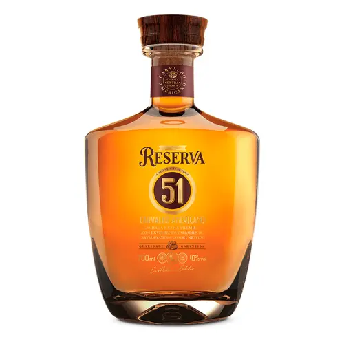 Reserva 51 Cachaça Premium Carvalho Americano 700ml