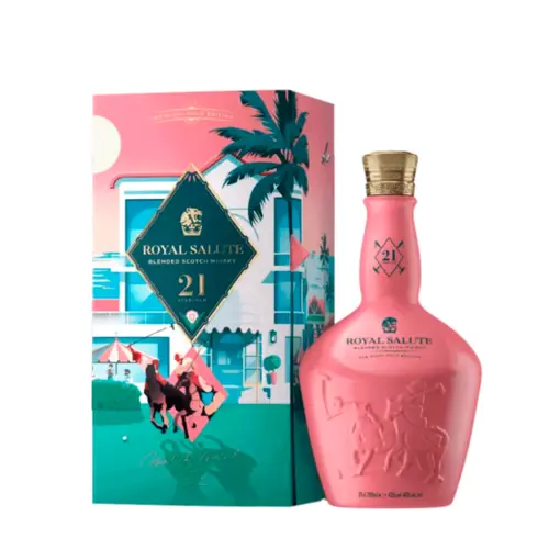Royal Salute Whisky 21 Anos The Miami Polo Edição Limitada 700