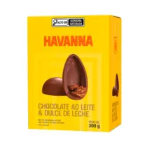 Havanna Ovo De Chocolate Ao Leite C/ Recheio De Doce De Leite 300g