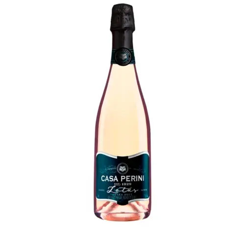 Casa Perini Vinho Espumante Lotus Rose Extra Brut 750ml Brasil