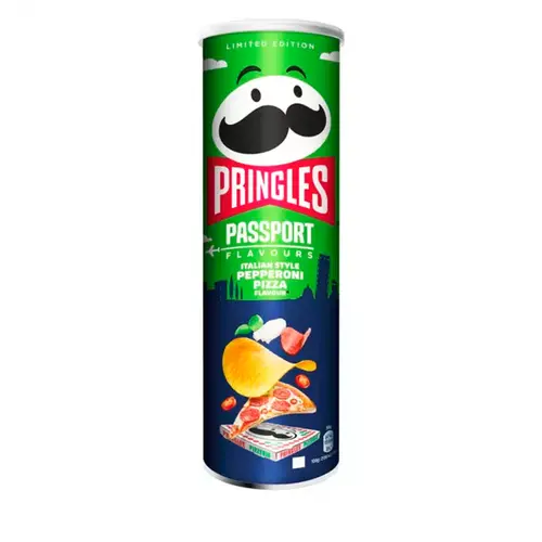 Pringles Passport Pepperoni Pizza Italia 160g