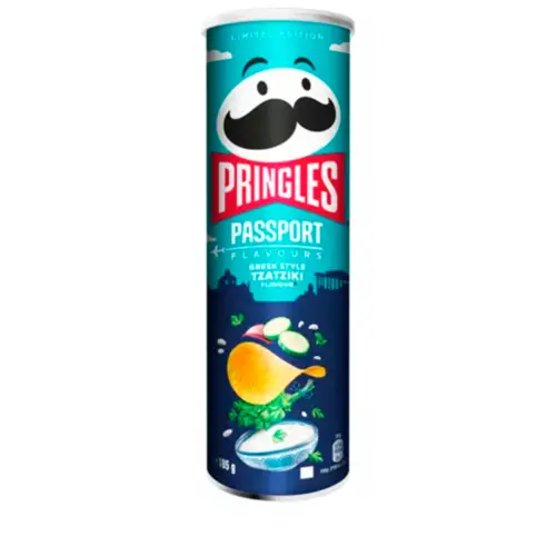 Pringles Passport Tzatziki Grecia 165g