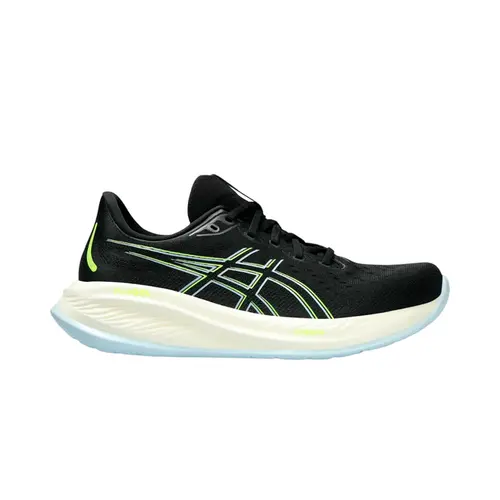 Asics Tênis Masculino Gel Cumulus 26 Preto/Amarelo 1011B792 (006)